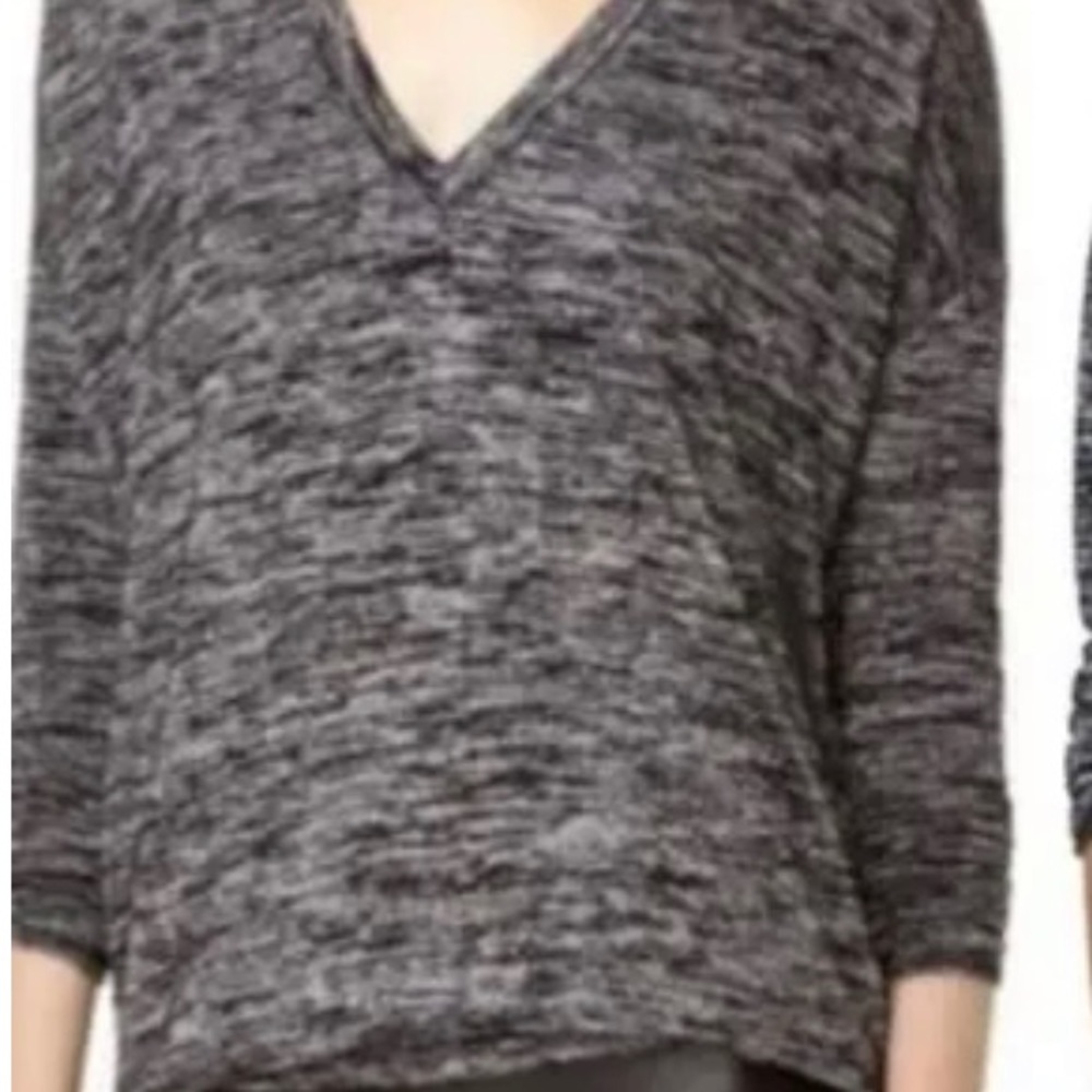 Wilfred Free Aritzia Devinette V-Neck L/S TunicTop Sz Small Lounge Yoga - Picture 3 of 7